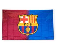 Hy-Pro Official Barcelona Flag 5ft x 3ft - Polyester National Football Banner for Home & Match Display - Supporters' Gear with Large Crest & Red and Blue Barca Detail