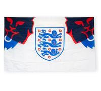Hy-Pro Official England Flag 5ft x 3ft - Polyester National Football Banner for Home & Match Display - Supporters' Gear with Large Blue Crest & Lion Detail