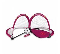 Hy-Pro Official FC Barcelona Pop-Up Football Goals Set | Officially Licensed