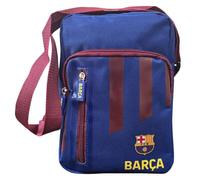 Hy-Pro Official Licensed La Liga FC Barcelona Stripe Shoulder Bag with Club Crest | Gift for Barca Fans & Football Supporters