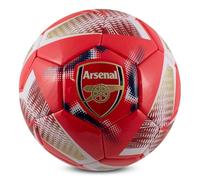 Hy-Pro Officially Licensed Arsenal F.C. Football - Size 3, Spiral Design, Arsenal Merchandise, Training, Collectible For Kids and Adults