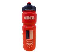 Hy-Pro Officially Licensed Arsenal F.C. Plastic Bottle - 750ml, Water Bottle, 0.75L, Reuseable, Retractable Nozzle, Lightweight, Sports Bottle, BPA Free, Great Arsenal Gift Idea