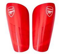 Hy-Pro Officially Licensed Arsenal F.C. Shin Pad, Junior - Shin Guard, Breathable, Lightweight, Durable, Protective Gear, Arsenal Merchandise, Great Football Gift Idea