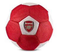 Hy-Pro Officially Licensed Arsenal Giant 14in Mesh Ball - Soft & Bouncy Lightweight Multi-Sport Ball for Indoor and Outdoor Football Games - With Logo and Club Colours