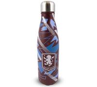 Hy-Pro Officially Licensed Aston Villa F.C. Thermal Bottle - Stainless Steel, Double Wall, Vacuum Flask, Fade Design, Lightweight, Leakproof, Great Football Gift Idea