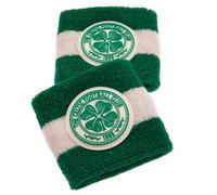 Hy-Pro Officially Licensed Celtic F.C. Cotton Wristband - 2 Pack, Sweatband, Kids, Adult, Unisex, Moisture Wicking Sweat Bands, Football, Running, Sports, Gym, Tennis, Exercise