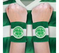 Hy-Pro Officially Licensed Celtic F.C. Cotton Wristband - 2 Pack, Sweatband, Kids, Adult, Unisex, Moisture Wicking Sweat Bands, Football, Running, Sports, Gym, Tennis, Exercise