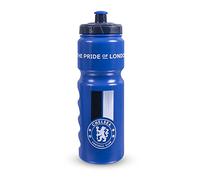 Hy-Pro Officially Licensed Chelsea F.C. Plastic Bottle - 750ml, Water Bottle, 0.75L, Reuseable, Retractable Nozzle, Lightweight, Sports Bottle, BPA Free, Great Chelsea Gift Idea