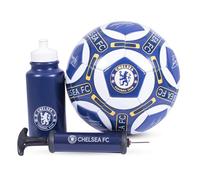 Chelsea FC Team Merchandise Football Signature Ball Bottle Pump Gift Set 500ml