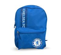 Hy-Pro Officially Licensed Chelsea FC Stripe Small Backpack | Blues, Lightweight, Rucksack, School, Work, Gift, For Kids and Adults