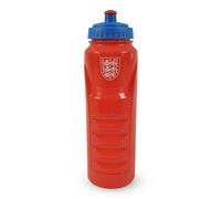 Officially Licensed England FA 1L Plastic Sports Bottle Hy-pro Red 1L