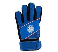 Hy-Pro Officially Licensed England FA Goalkeeper Gloves - Junior, Fuse Design, Goalie, with Strong Palm Girp for High Performance, Boys and Girls