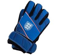 Hy-Pro Officially Licensed England FA Goalkeeper Gloves - Junior, Fuse Design, Goalie, with Strong Palm Girp for High Performance, Boys and Girls