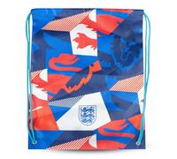 Hy-Pro Officially Licensed England FA Gym Sack - Patch Design, Lightweight, Drawstring, Merchandise, Great Gift Idea