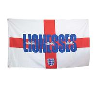 Hy-Pro Officially Licensed England FA Lionesses Flag 5' x 3' Womens World Cup