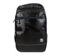 Hy-Pro Officially Licensed FC Barcelona Commuter Backpack - Football Backpack for School, Work, and Sports - Spacious Main Compartment, Front Zip Pockets & Side Mesh Bottle Holder