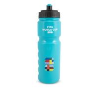 Hy-Pro Officially Licensed FIFA World Cup 2026 750ml Plastic Sports Water Bottle - Official Logo & Trophy Design, Ideal for Football Fans, School, Gym & Outdoor Activities - Aqua