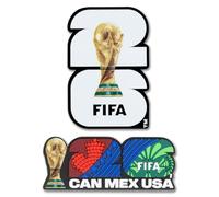Hy-Pro Officially Licensed FIFA World Cup 2026 Fridge Magnet - Features Canada, Mexico, USA Lettering & Official Logo Colours - Decorative Souvenir for Kitchen & Home