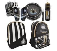 Hy-Pro Officially Licensed Football Set - Size 5 Ball with Pump, Backpack, Gym Sack, Goalkeeper Gloves, Shin Guards & 750ml Bottle, Complete Football Gifts for Boys & Girls