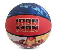 Hy-Pro Officially Licensed Iron Man Basketball Size 5 - Marvel Design with Iron Man Graphic, Small Basketball for Indoor or Outdoor Play & Practice - Durable Rubber