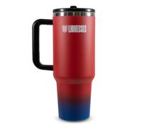 Hy-Pro Officially Licensed Lionesses 40oz/1.18 L Thermal Flask & Handle - Metal Water Bottle with Straw, Portable Water Bottle for Sports & Daily Use - Stainless Steel Design