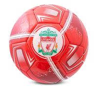 Hy-Pro Officially Licensed Liverpool F.C. Football - Size 5, Turbine Design, Liverpool Merchandise, Training, Match, Collectible For Kids and Adults