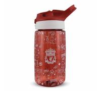 Hy-Pro Officially Licensed Liverpool F.C. Kids Water Bottle - 480ml, 3D Print, Integrated Spout, No Spill, Toddler Bottle, Carry Handle, Football Gift Idea