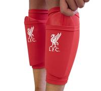Hy-Pro Officially Licensed Liverpool F.C. Shin Pad With Sock Sleeve, Youth - Shin Guard, Breathable, Lightweight, Durable, Protective Gear, Merchandise, Great Football Gift Idea