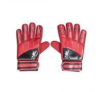Hy-Pro Officially Licensed Liverpool FC Goalkeeper Gloves - Junior, Delta Design, Goalie, with Strong Palm Girp for High Performance, Boys and Girls