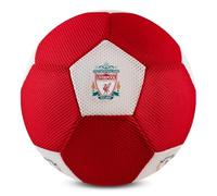 Hy-Pro Officially Licensed Liverpool Giant 14in Mesh Ball - Soft & Bouncy Lightweight Multi-Sport Ball for Indoor and Outdoor Football Games - With Logo and Club Colours