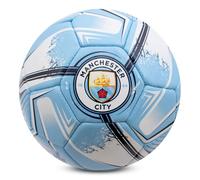 Hy-Pro Officially Licensed Manchester City F.C. Football - Size 1, Turbine Design, Man City Merchandise, Training, Match, Collectible For Kids and Adults
