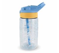 Hy-Pro Officially Licensed Manchester City F.C. Kids Water Bottle - 480ml, 3D Print, Man City, Integrated Spout, No Spill, Toddler Bottle, Carry Handle, Football Gift Idea