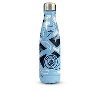 Manchester City 500ml Stainless Steel Vaccum Flask Thermal Bottle - Blue