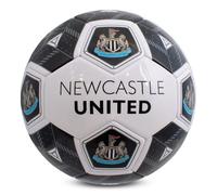 Hy-Pro Officially Licensed Newcastle United F.C. Football - Crest Ball, Size 3, NUFC, Training, Match, Merchandise, Collectible For Kids and adults