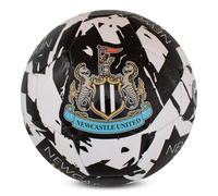 Hy-Pro Officially Licensed Newcastle United F.C. Football - Size 5, Graffiti Design, Newcastle Merchandise, NUFC, Training, Match, Collectible For Kids and Adults
