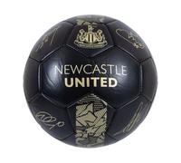 Hy-Pro Officially Licensed Newcastle United F.C. Signature Football - Phantom, Size 1, NUFC, Training, Match, Merchandise, Collectible For Kids and Adults