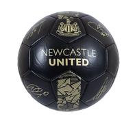Hy-Pro Officially Licensed Newcastle United F.C. Signature Football - Phantom, Size 1, NUFC, Training, Match, Merchandise, Collectible For Kids and Adults