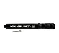Hy-Pro Officially Licensed Newcastle United Large Dual Action Portable Inflation Pump - Football Pump Also Suitable for Rugby, Basketball, Netball - Lightweight with Needle, for All Sports Balls
