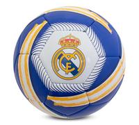 Hy-Pro Officially Licensed Real Madrid CF Cyclone Football - Size 5, Training, Match, Merchandise, Collectible For Kids and Adults, Blue