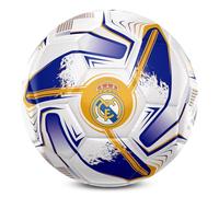 Hy-Pro Officially Licensed Real Madrid CF Football - Size 5, Turbine Design, Liverpool Merchandise, Training, Match, Collectible For Kids and Adults