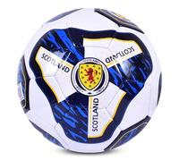 Hy-Pro Officially Licensed Scotland FA Football - Size 5, Tracer Design, Training, Match, Merchandise, Collectible For Kids and Adults