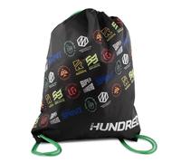Hy-Pro Officially Licensed The Hundred Cricket Tournament Gym Bag - Lightweight Drawstring Gym Bag, Ideal For Sports, Adults & Kids