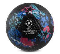 Hy-Pro Officially Licensed UEFA Champions League Rubber Street Ball - Size 5, Great Football Gift Idea, UCL Merchandise, Indoor & Outdoor