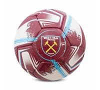Hy-Pro Officially Licensed West Ham F.C. Football - Size 1, Turbine Design, West Ham Merchandise, The Hammers, Training, Match, Collectible For Kids and Adults