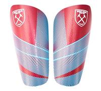 Hy-Pro Officially Licensed West Ham F.C. Shin Pad, Youth - Shin Guard, Breathable, Lightweight, Durable, Protective Gear, Merchandise, Great Football Gift Idea
