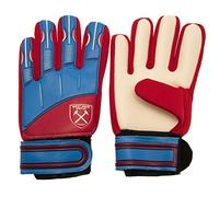 Hy-Pro Officially Licensed West Ham FC Goalkeeper Gloves - Youth, Delta Design, Goalie, with Strong Palm Girp for High Performance, Boys and Girls