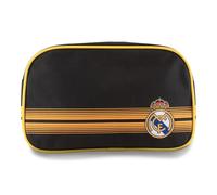 Hy-Pro Officially Licensed Real Madrid Matchday Bag - Compact Travel Bag (23x16.5x10cm) - Sports Gear for Essential Items with Stylish Black Design