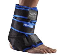 Hy-Pro Shock Doctor ICE RECOVERY COMPRESSION ANKLE WRAP, Black, S/M