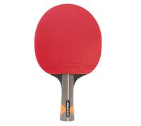 Hy-Pro Table Tennis Bat - Carbon Fibre Core, Durbale 7-Ply Wood, 2mm Sponge, With Head Cover, Performance Quality, Superior Spin & Control