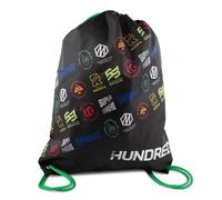 Hy-Pro Officially Licensed The Hundred Cricket Tournament Gym Bag - Lightweight Drawstring Gym Bag, Ideal For Sports, Adults & Kids